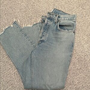 Agolde Riley Crop Denim